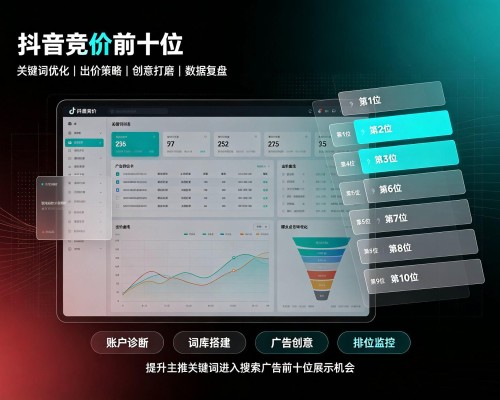 湛河抖音搜索竞价